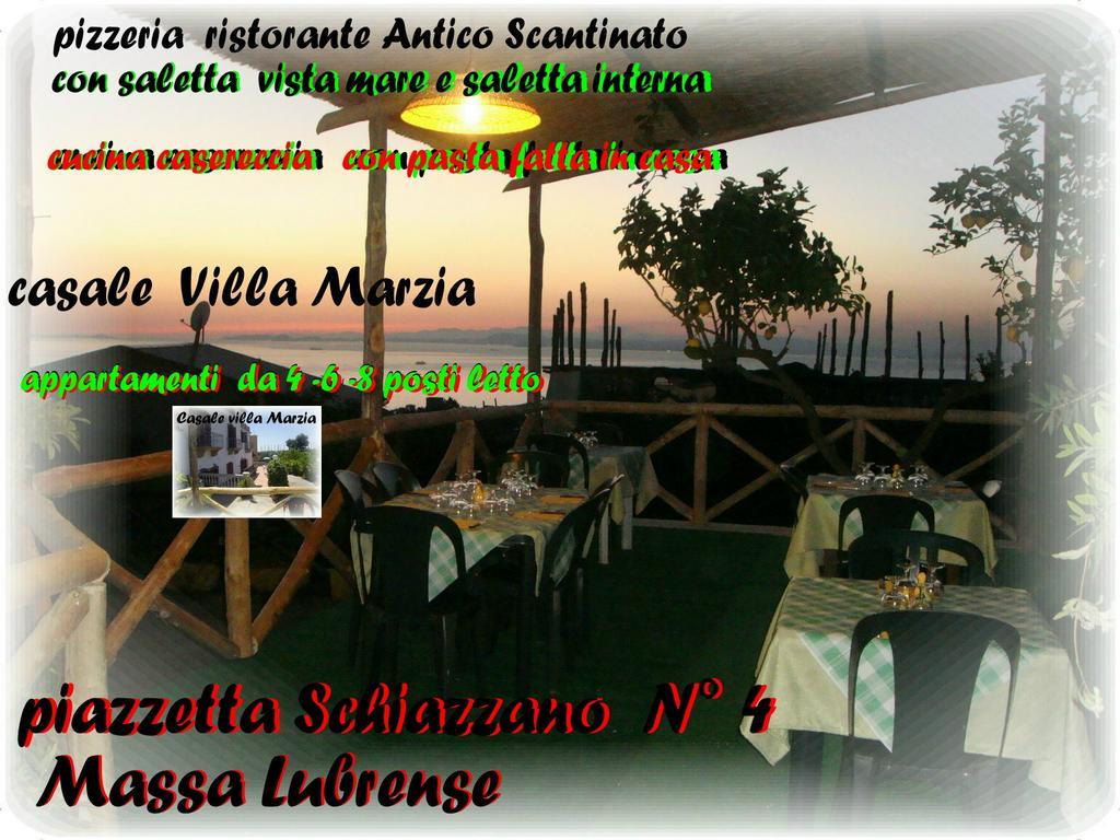 Casale Villa Marzia Massa Lubrense Exteriér fotografie